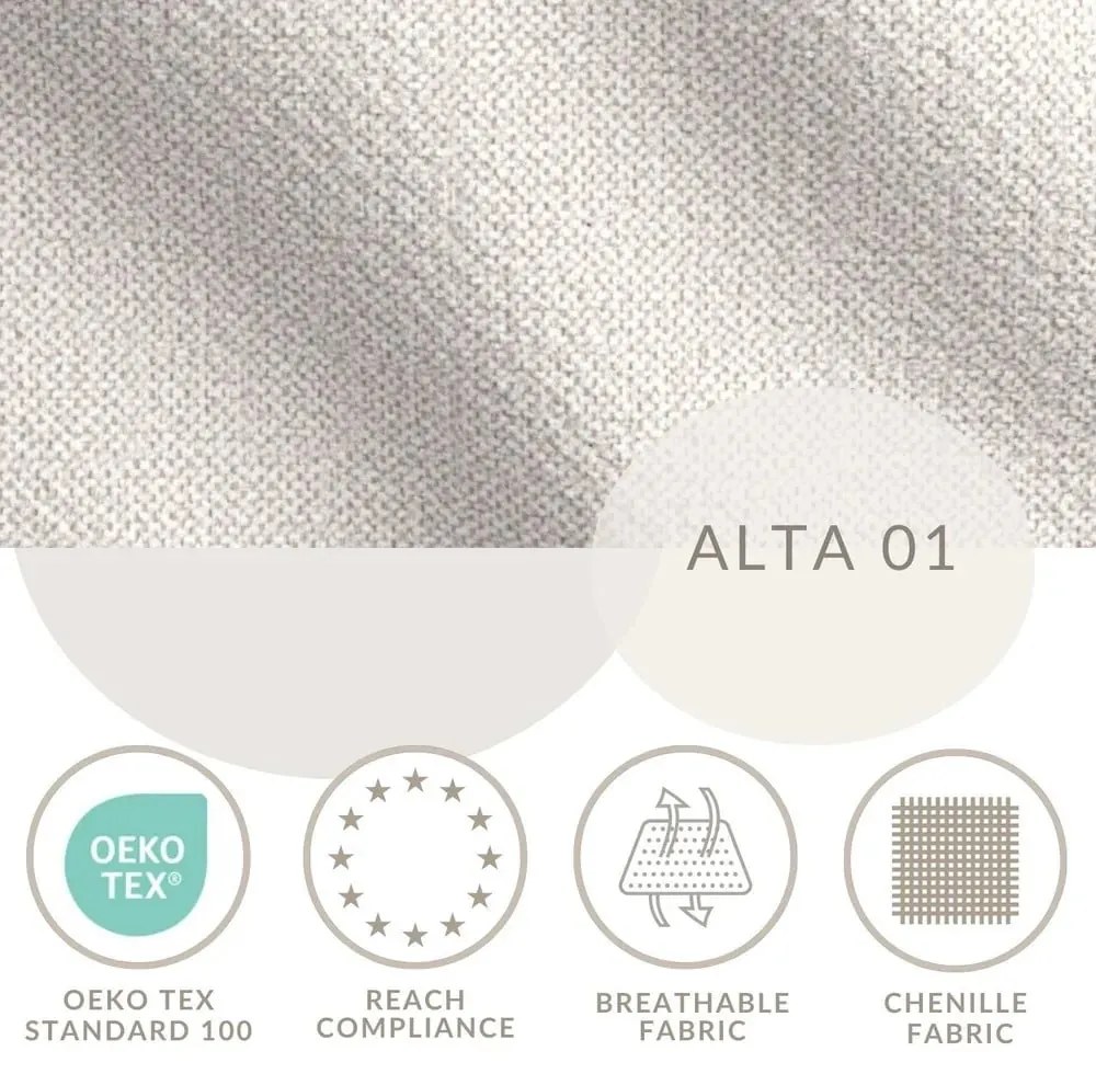 Krémszínű ágyneműtartós boxspring ágy 160x200 cm Blend – Maison de Rêve