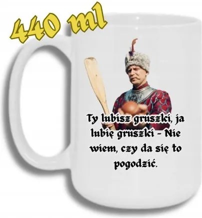 Bögre Fehér Nagy 440ML Vicces Ajándék 1670 Szereted A Körtét