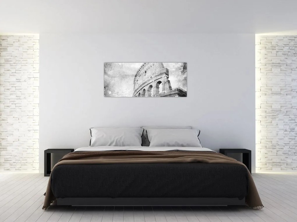 Kép - Vintage képeslap a városról N⁰1 (120x50 cm)