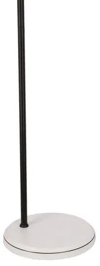 Állólámpa ZUMBA 1xE27/40W/230V fehér/fekete