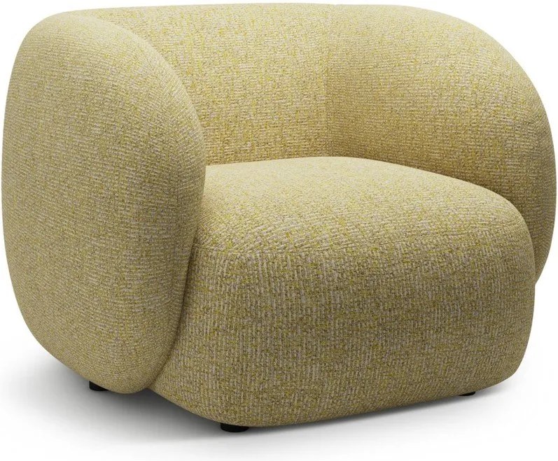 Sárga fotel Kate – Micadoni