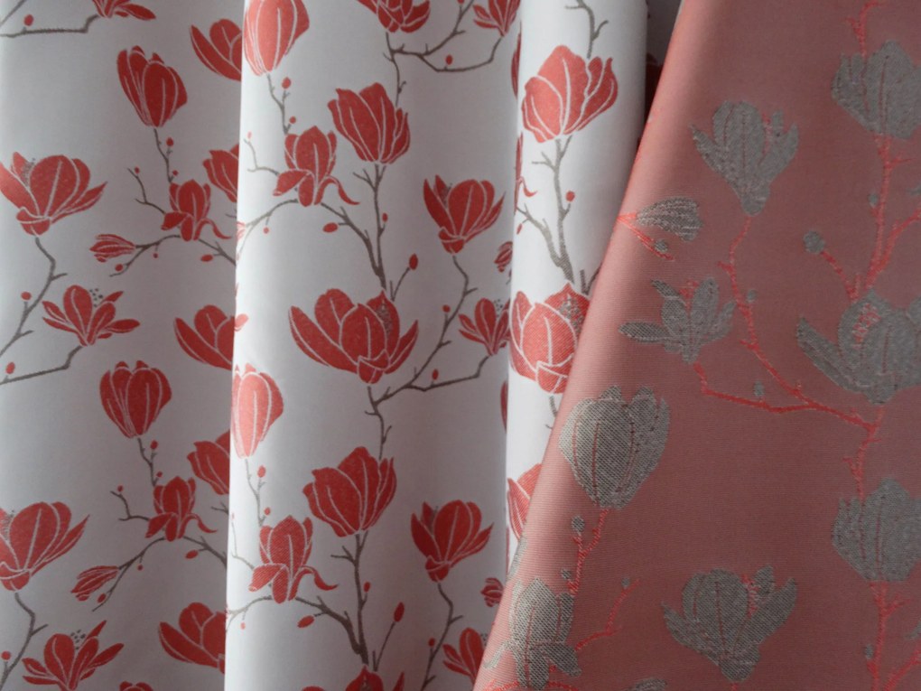 Mg Tk függöny Magnolie 4719 tégla 185cm lengyel