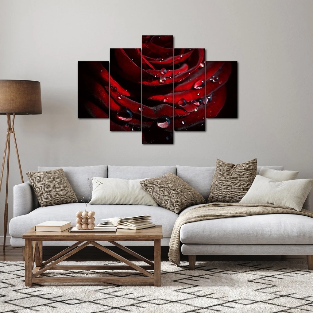 Kép - Rózsa részlete (150x105 cm)