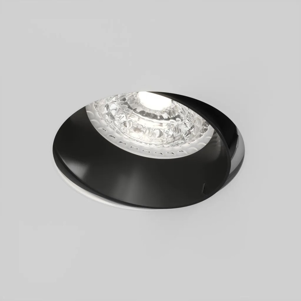 Vibi series recessed trimless downlight — DK/EU-3055-BK