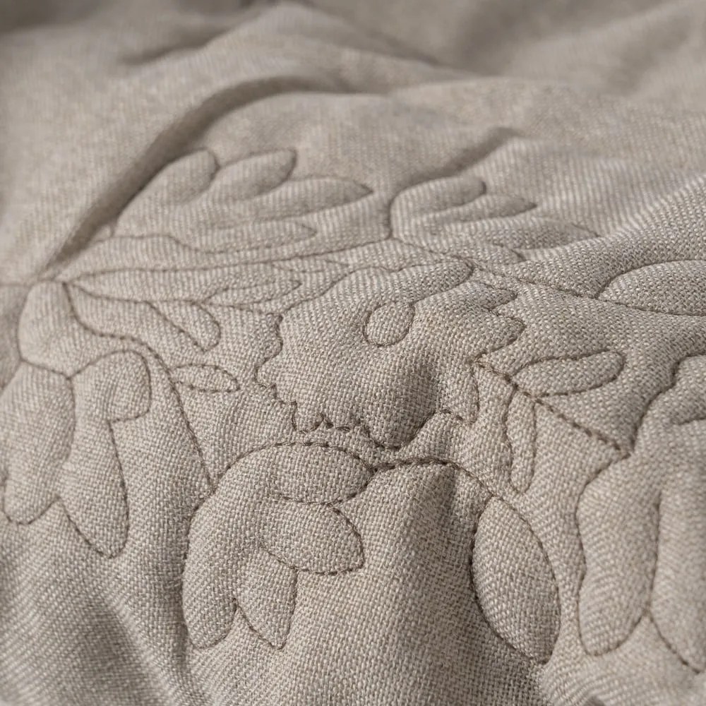 Szürkésbarna steppelt ágytakaró 180x260 cm – Ixia