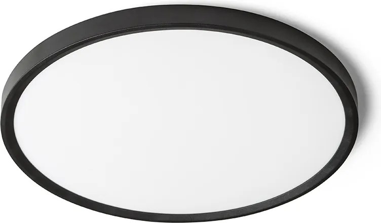 RENDL LANA 40 přisazená černá plast 230V LED 32W 3000K 4000K 6000K