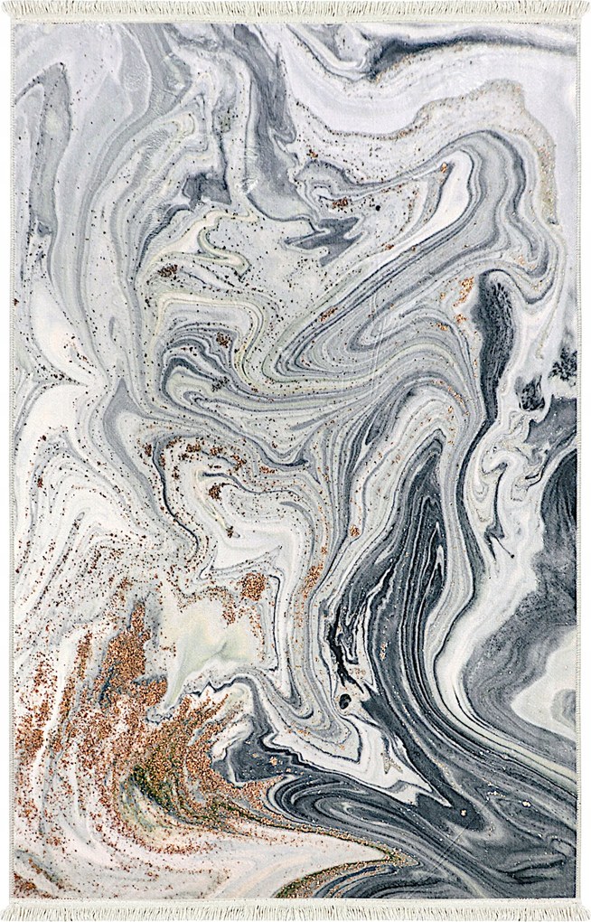 Nappali Szőnyeg Szürke 80x140 Puha Nagy Modern Konyhai Csúszásgátló