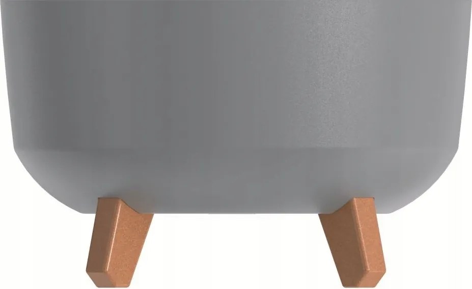 Virágcserép Gracyeen világos szürke 136851-1993