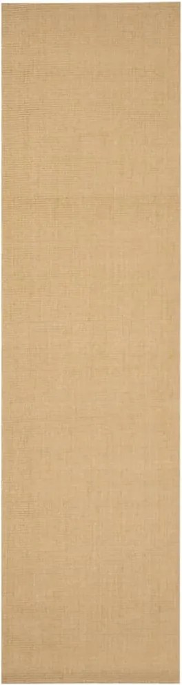 vidaXL természetes szizálszőnyeg 66x250 cm