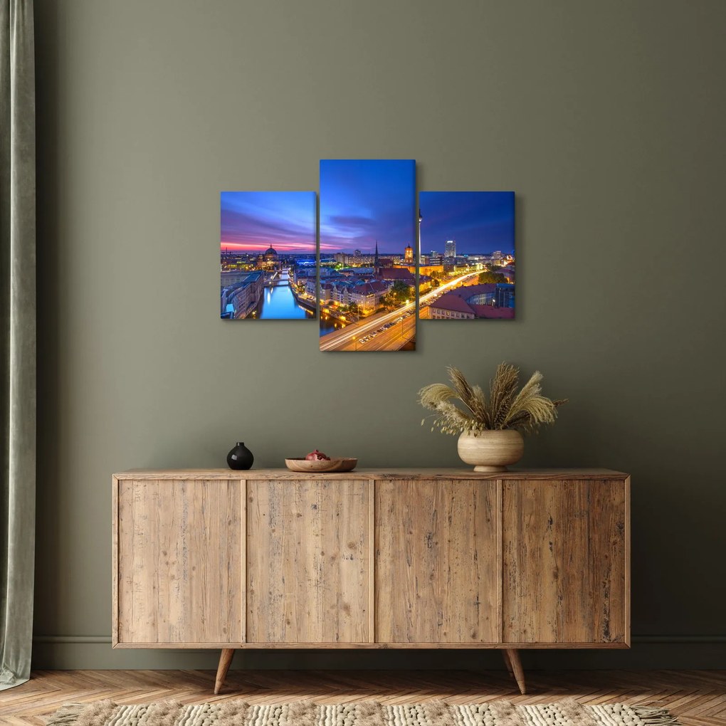 Kép - Kék ég Berlin felett (90x60 cm)