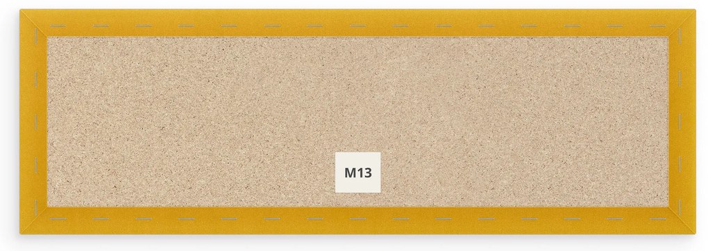 Bársony kárpitozott panel - Téglalap - 90x15cm Szín: Szürke