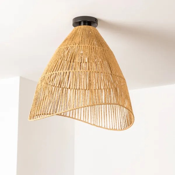 Brilagi - LED felületre szerelt csillár CERIA BOHO 1x E27/40W/230V, átmérő 70 cm, barna