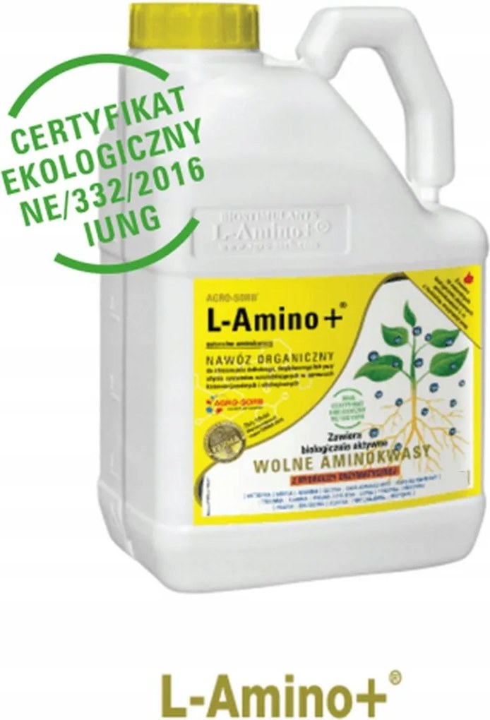 Természetes Aminosavak L-Amino+ Agro-Sorb 20 Liter Ek
