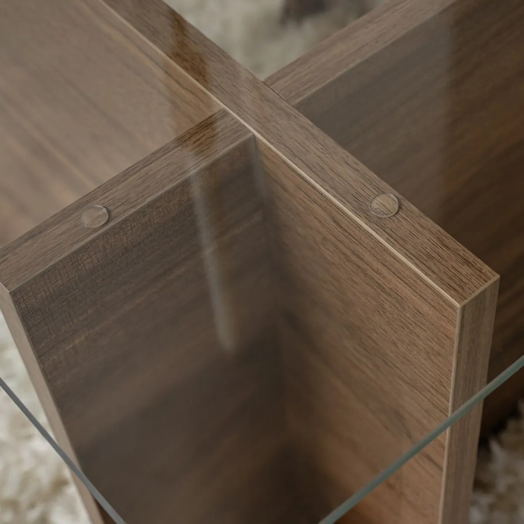 Vetrino Walnut konferenciaasztal