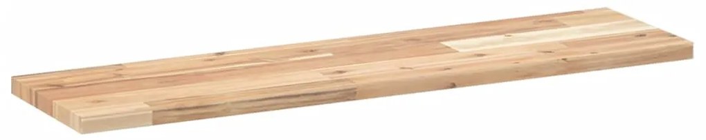 kezeletlen tömör akácfa függőpolc 100 x 20 x 2 cm