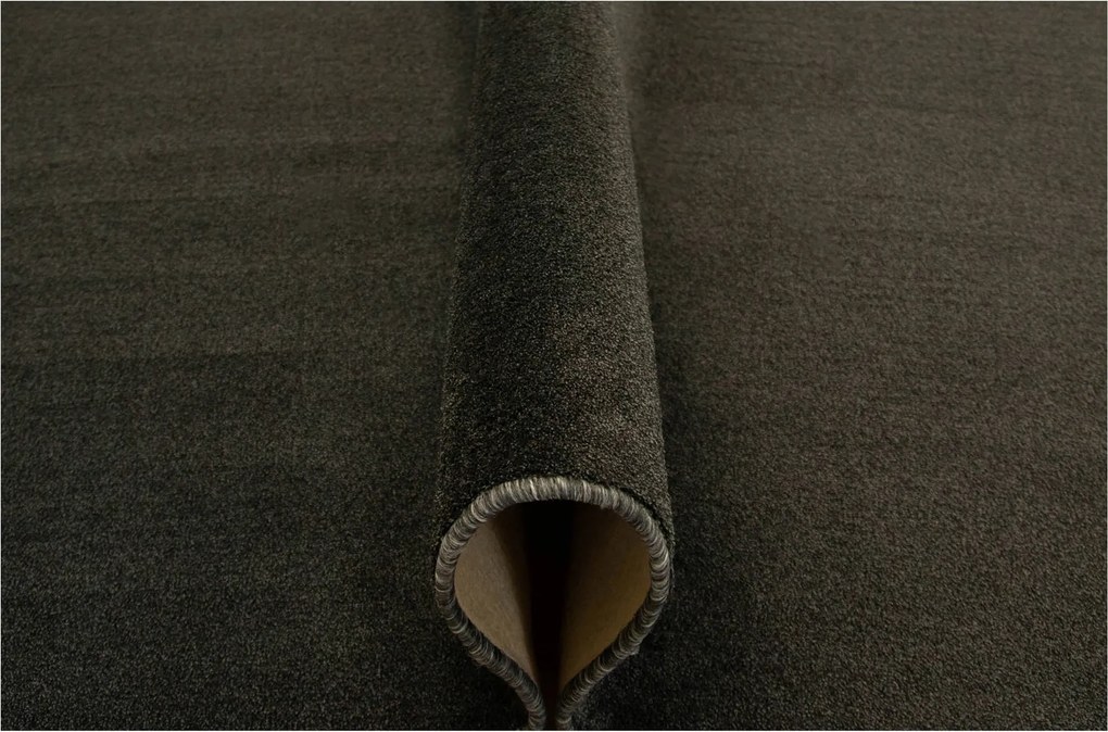 Sötétszürke Puha Grafit Szőnyeg Java Nappali Hálószobába 200x290 cm