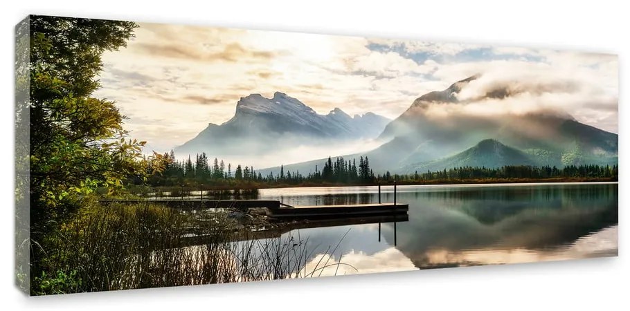 Lake vászonkép, 150 x 60 cm - Styler