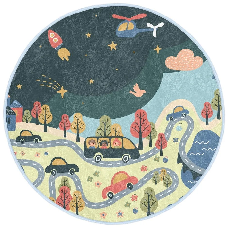 Gyerek szőnyeg ø 80 cm Comfort – Mila Home