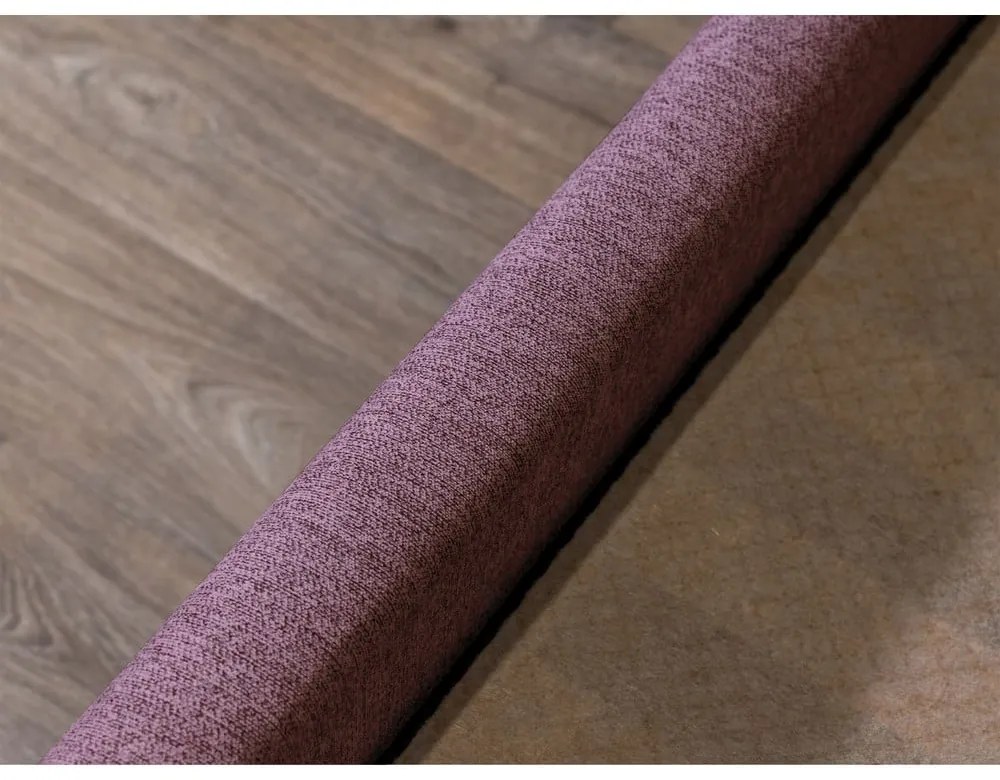 Rózsaszín kárpitozott ágyneműtartós franciaágy ágyráccsal 160x200 cm Garance – Bobochic Paris