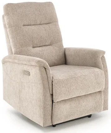 JAMAL elektromos relax fotel bézs