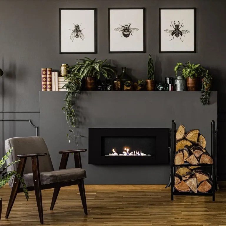 STILISTA Tűzifa állvány tartozékokkal