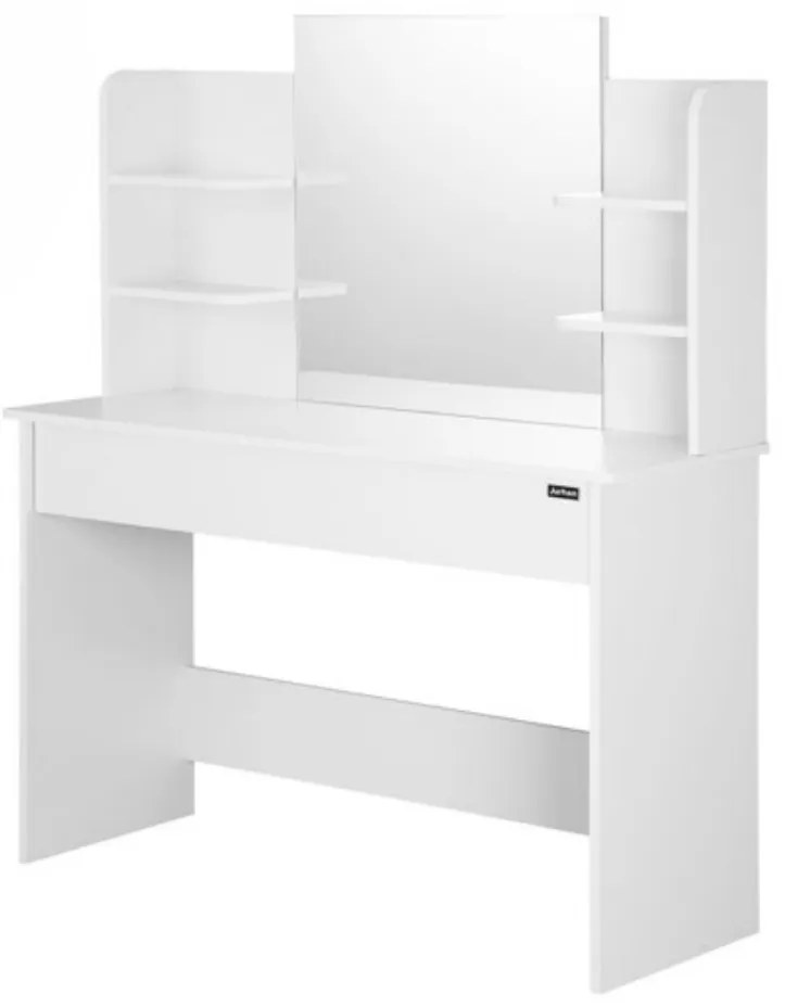 LUCIA fésülködőasztal, 108x40x140cm, fehér Jurhan