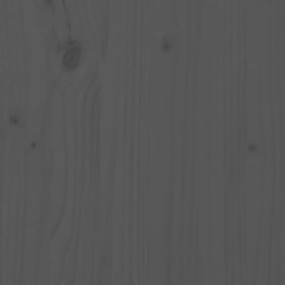 szürke tömör fenyőfa kerti pad 109x48x91,5 cm