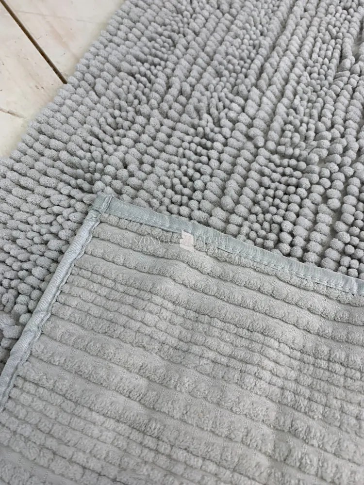 Textil szürke (grey) fürdőszobai szőnyeg 50x80 cm