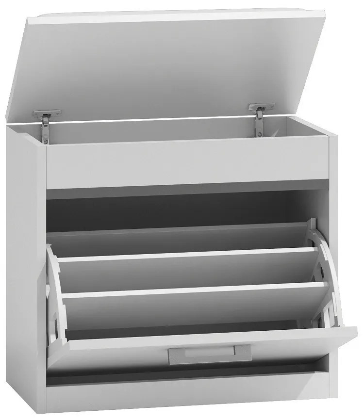 Drohmo Milano cipősszekrény, fehér