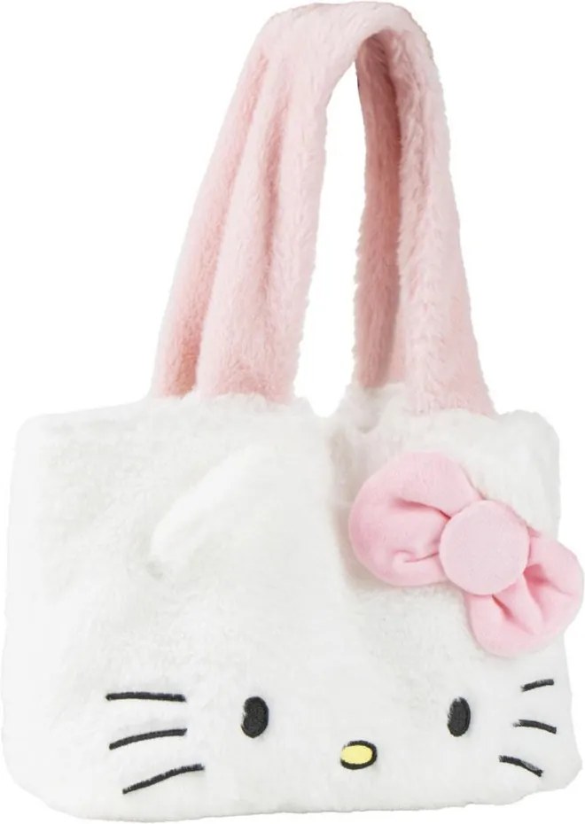 Hello Kitty White plüss shopping bag, bevásárlótáska 30 cm