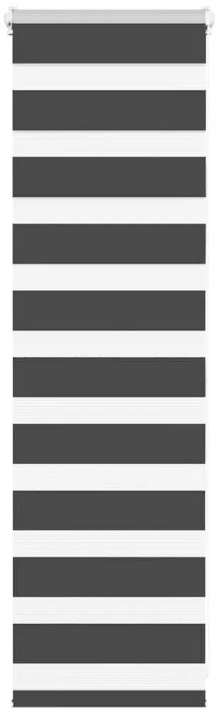 zebrafüggönnyel fekete szövetszélesség 45,9 cm poliészter