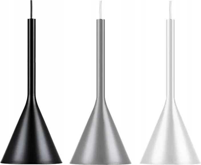 Függő lámpa Metal Loft Largo Színek Szürke