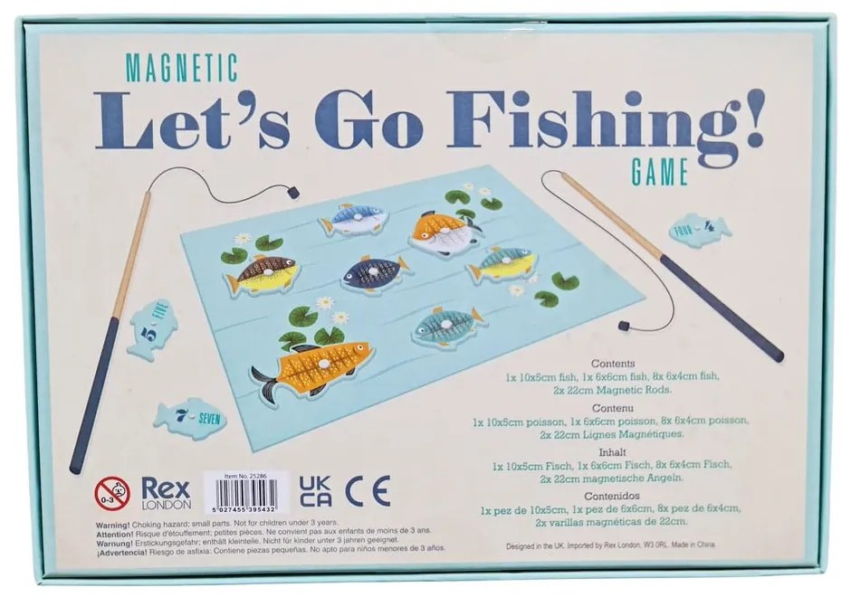 Társasjáték Let's Go Fishing - Rex London
