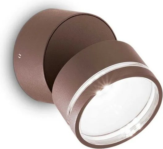 IDEAL LUX 285498 OMEGA ROUND Modern Kültéri Fali Lámpa LED IP54