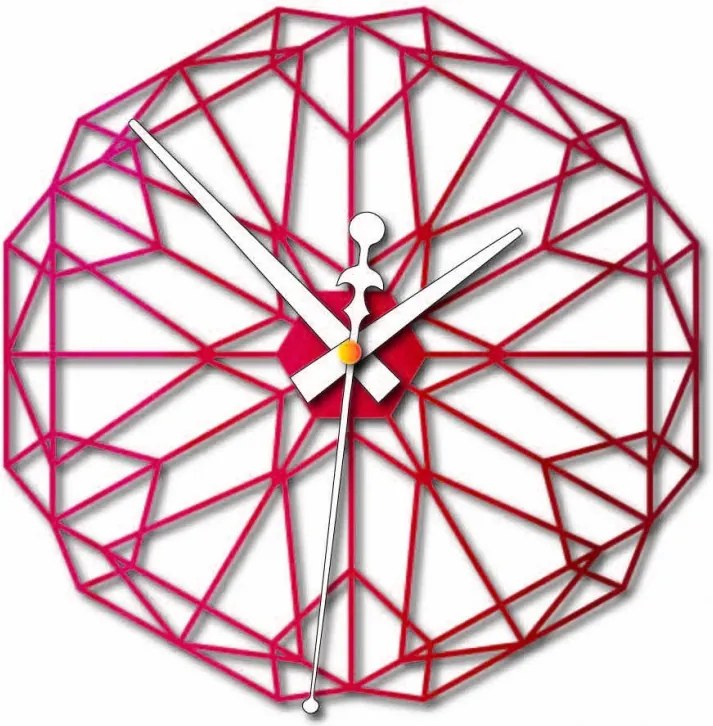 Geometrikus falióra rétegelt lemezből - CUDO