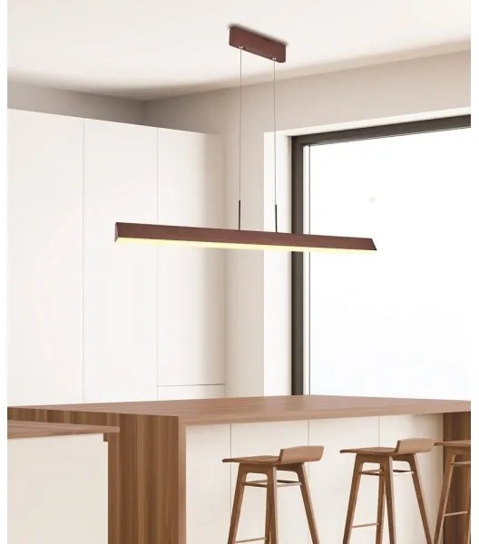 LED Csillár zsinóron COCONUT LED/28W/230V