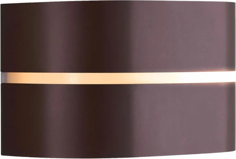 NORDLUX 2418311061 SIBELIS Modern Kültéri Fali Lámpa Barna E27 IP44