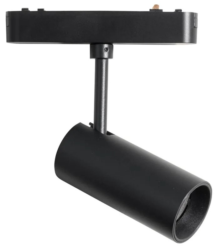 Modern fekete spotlámpa 1 fázisú sínrendszerhez 9W 3000K - Magnetic Gert