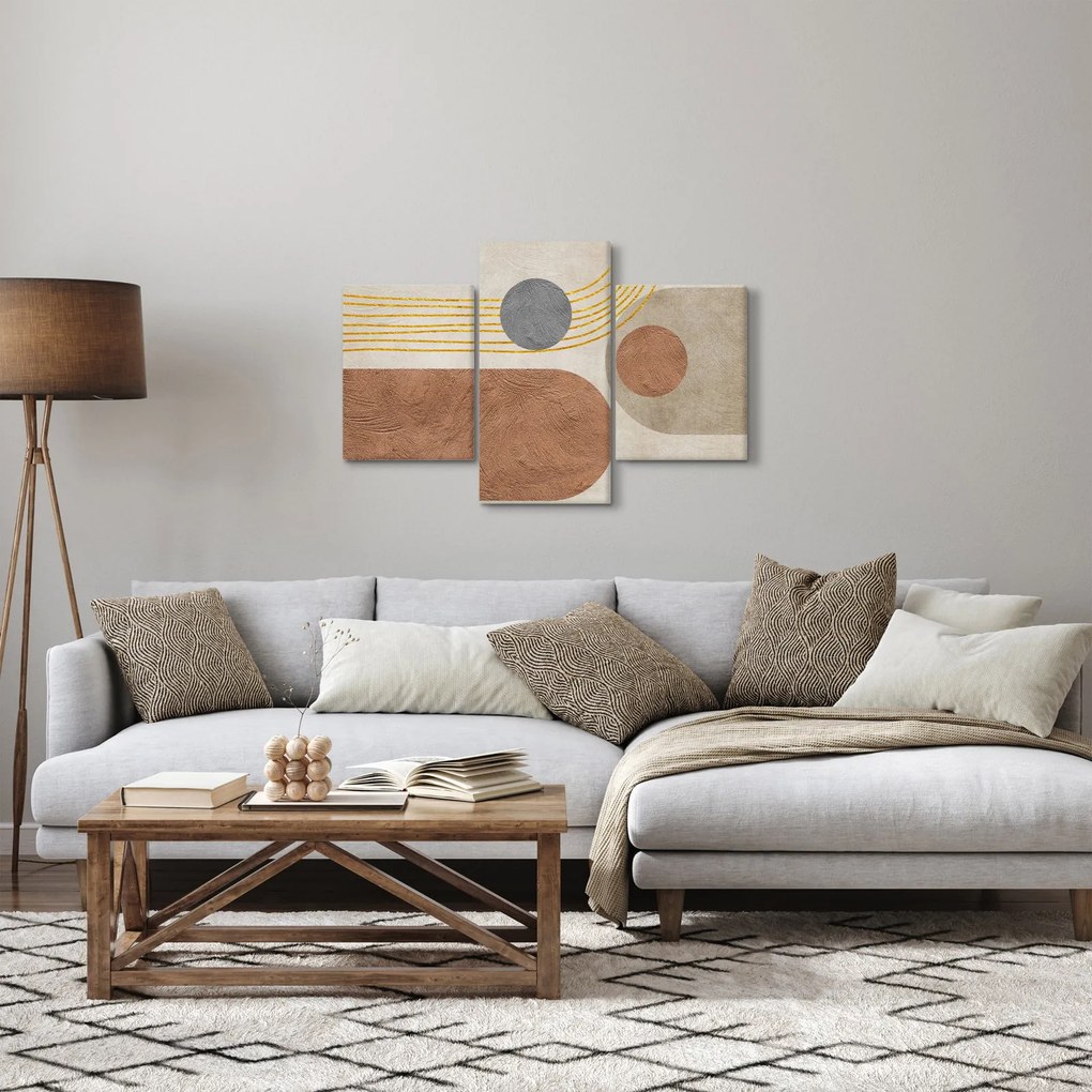 Kép - Modern kollázs (90x60 cm)