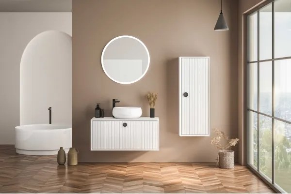 Zuma Line D2311-80-LED Fényerőszabályozható fürdőszobai tükör 36W/230V 3000/4000/6000K Ø80 cm IP44