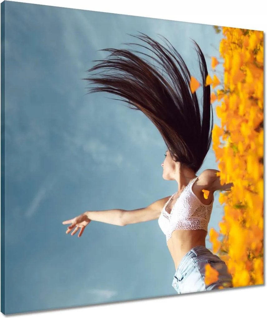 Vászonkép 60x60 Csinos nők Csajok Nagymamák