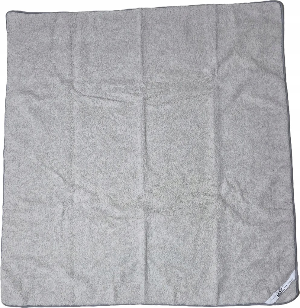 Gyapjú takaró 100% Bárány gyapjú Szürke 215 x 200 cm téli meleg univerzális