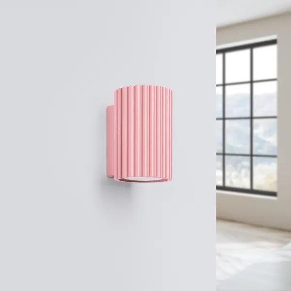 Brilagi - CRESTO LED fali lámpa 1xGU10/10W/230V 10 cm rózsaszín