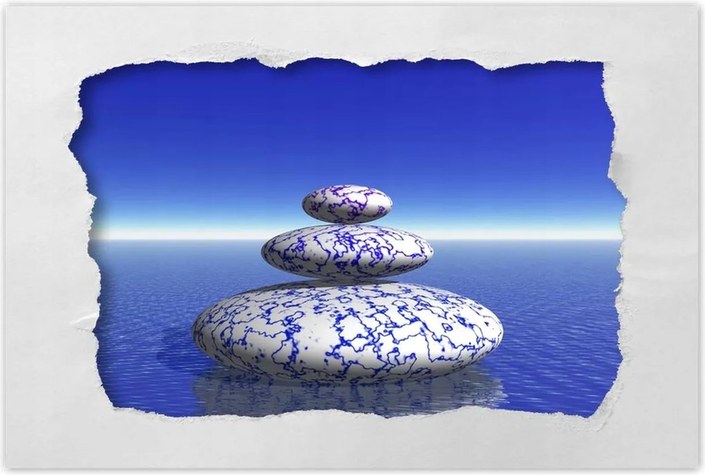 Poszterek 90x60 Zen kövek