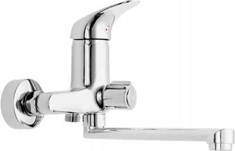 Ferro Fali Mosdó Csaptelep Zuhanycsatlakozóval, Króm One