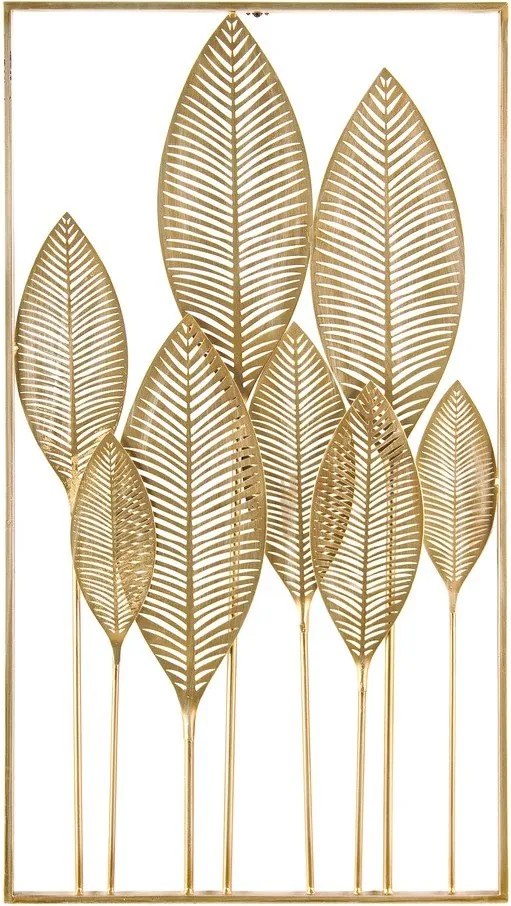 Fém fali dekoráció 52,5x95 cm Adhira – Bizzotto