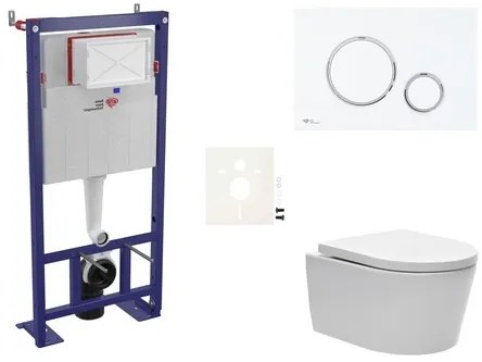 Fali WC szett SAT előtétfalas szereléshez + SAT Brevis WC SIKOSSBR76