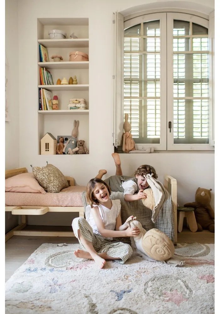 Pamut gyerek játszószőnyeg 140x200 cm Botanic Fantasy – Lorena Canals