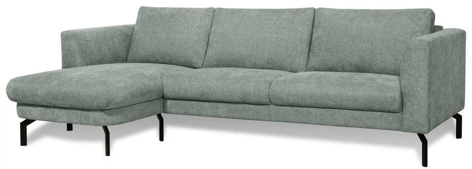 Világosszürke sarokkanapé (bal oldali) Gomero – Scandic