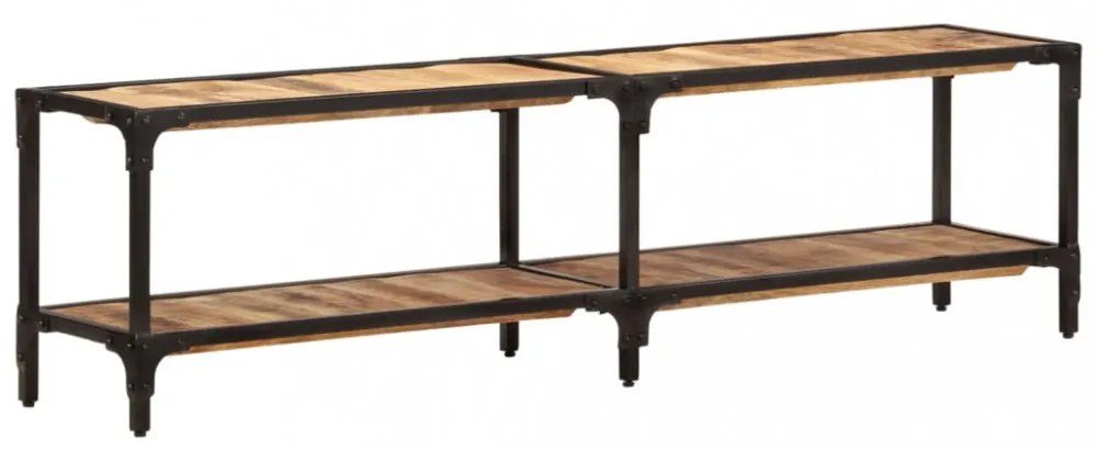 tömör mangófa TV-szekrény 150x30x41 cm